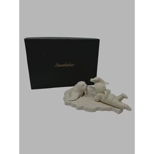 Department 56 Snowbabies Who Are You Figurine Walrus Penguin Box Vintage 1990